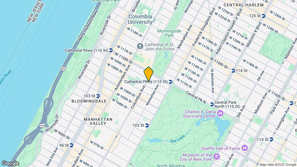 981 Columbus Ave Map and Location Details