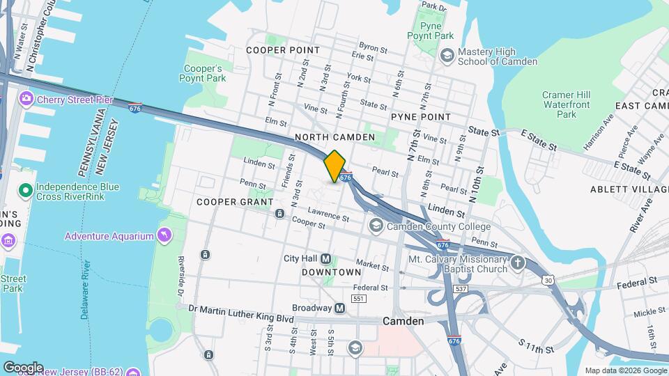 505 Cooper St Map and Location Details