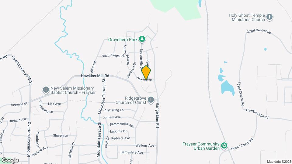 2601 Dakar Ave Map and Location Details