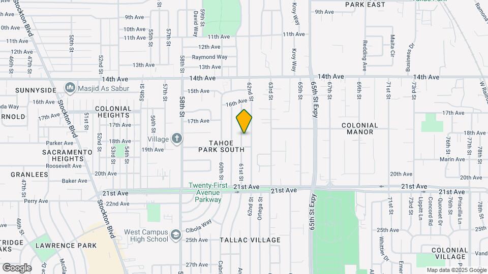 4321 61st St Map and Location Details