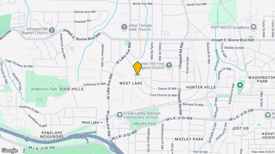 1603 Ezra Church Dr NW Map and Location Details