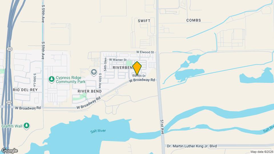 5211 Burton Dr Mapa y Detalles de la Ubicación