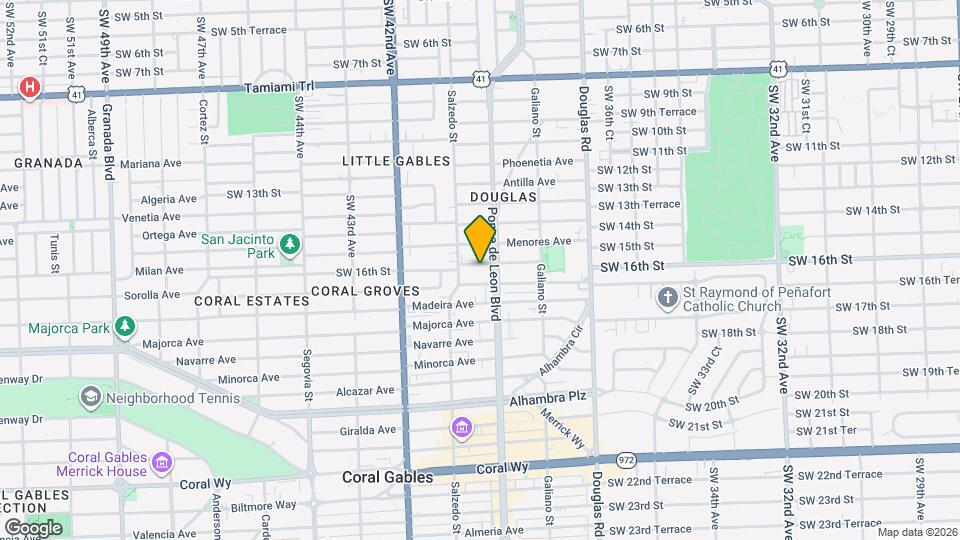 210 Mendoza Ave Map and Location Details