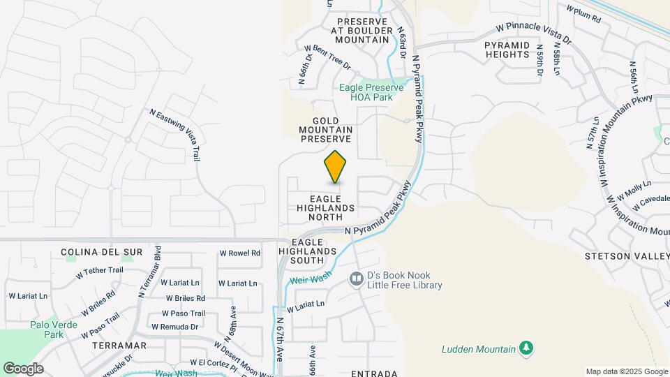 6506 W Molly Ln Mapa y Detalles de la Ubicación