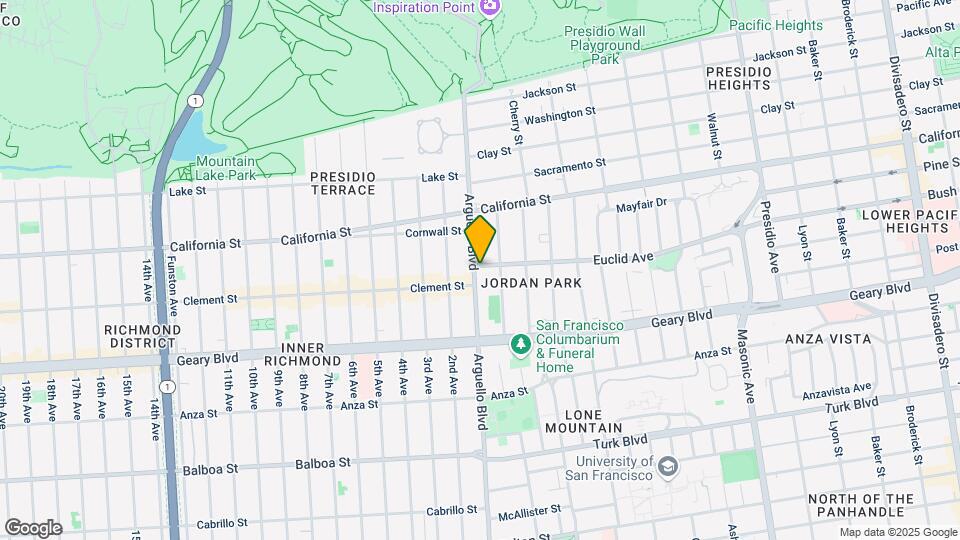 845 Euclid Ave Mapa y Detalles de la Ubicación