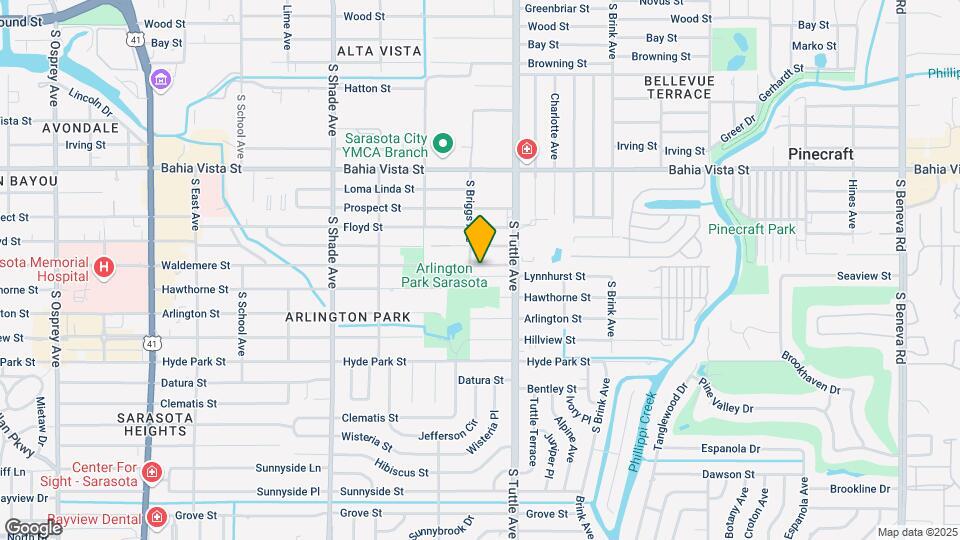 2711 Lynnhurst St Map and Location Details