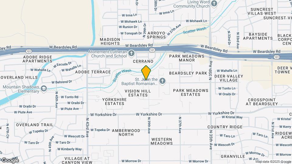 19725 N 39th Dr Map and Location Details