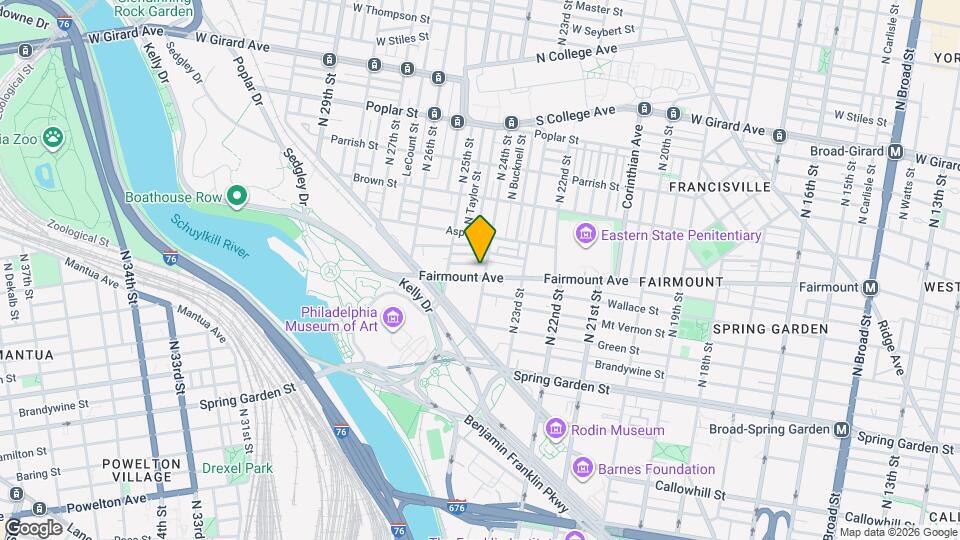 2403 Fairmount Ave Map and Location Details