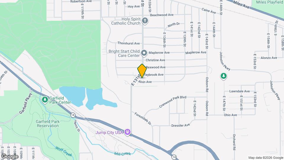 13203 Alvin Ave Map and Location Details