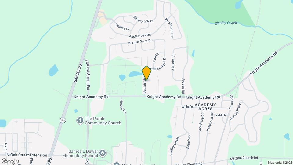 3578 Beulah Cir Map and Location Details