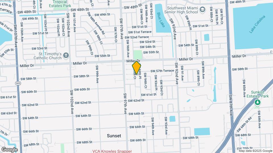 5811 SW 95th Ct Mapa y Detalles de la Ubicación