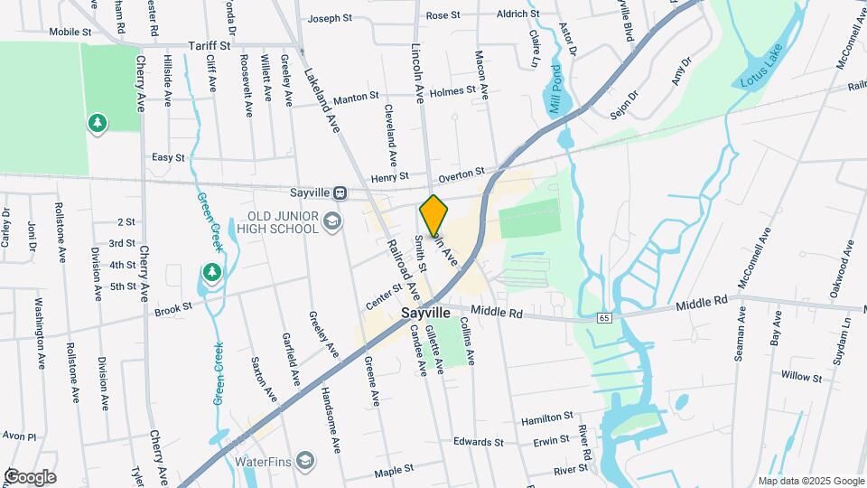 42 Lincoln Ave Map and Location Details