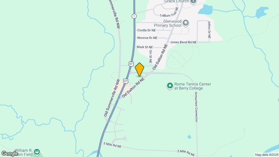 133 Old Dalton Rd NE Map and Location Details