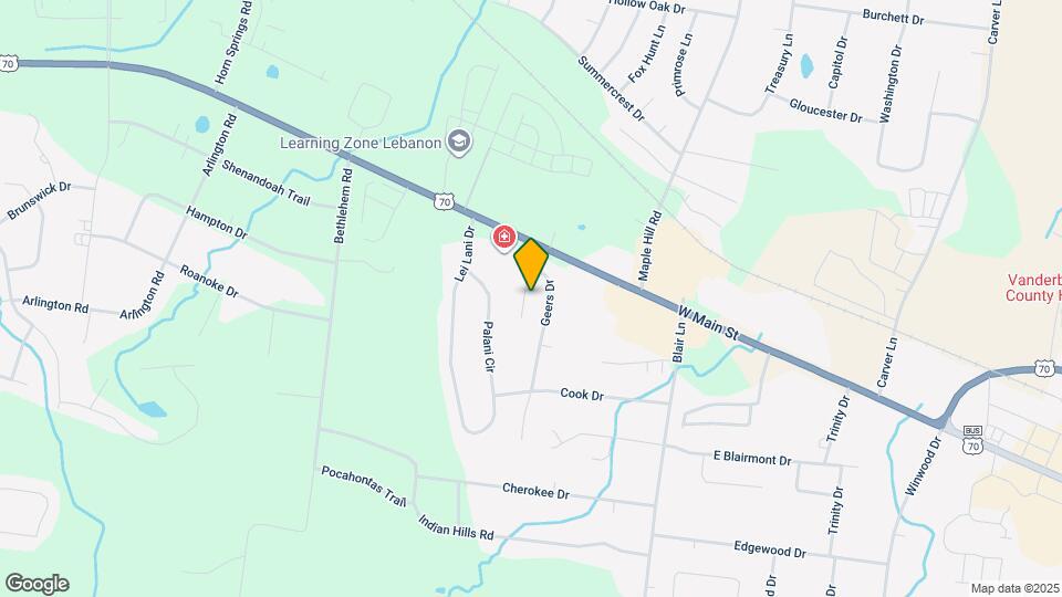 107 Geers Ct Map and Location Details