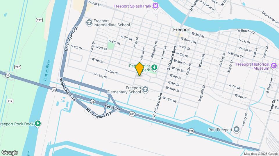 1318 W 10th St Mapa y Detalles de la Ubicación