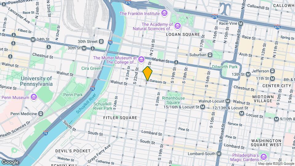 115 S 21st St Map and Location Details