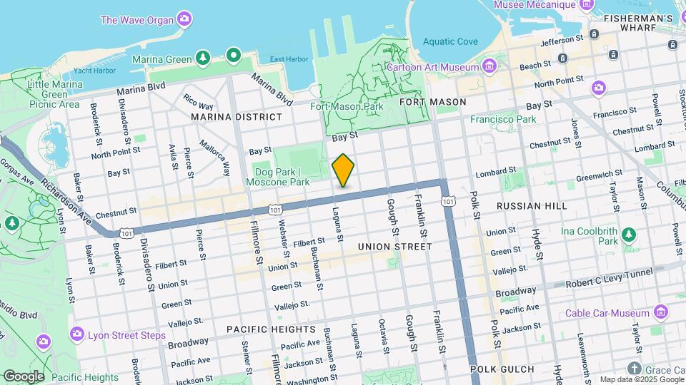 1770 Lombard St Mapa y Detalles de la Ubicación