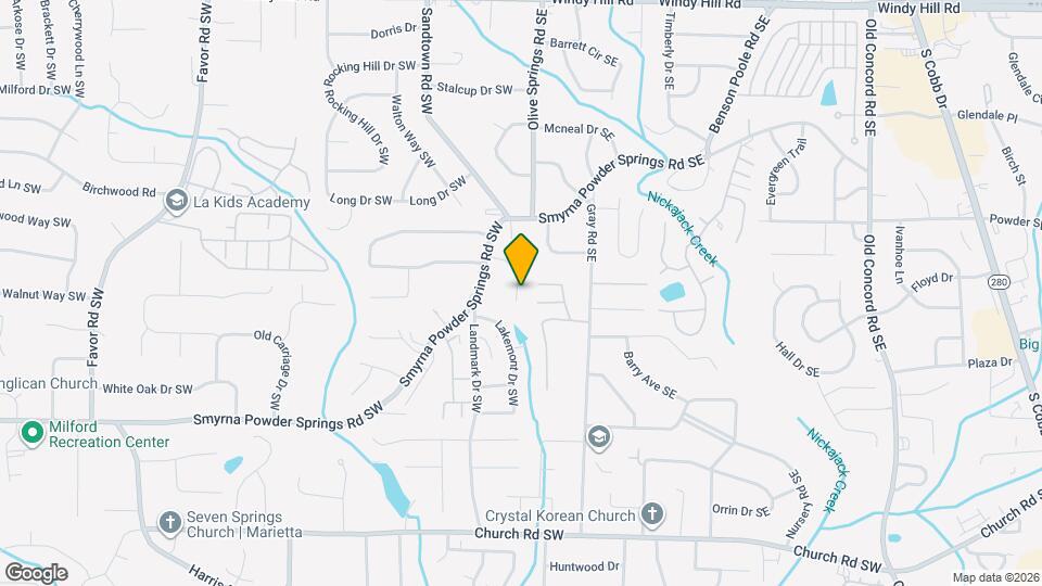 2737 Trellis Oaks Dr SW Map and Location Details