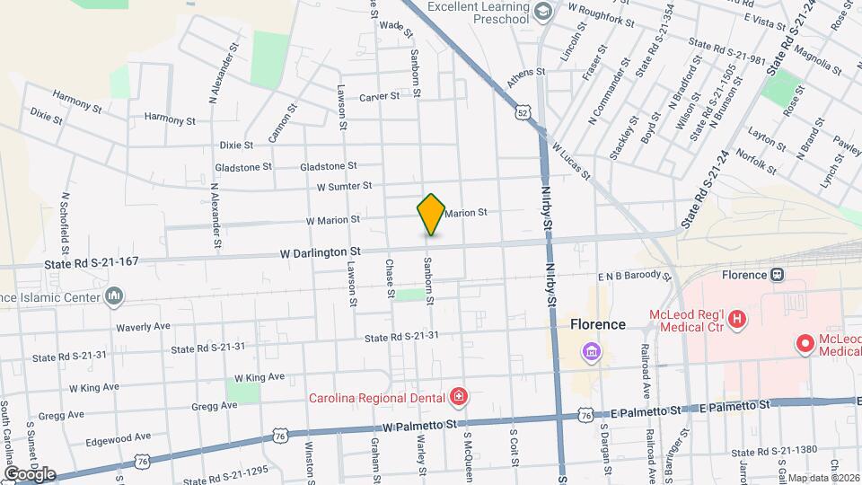 471 W Darlington St Map and Location Details