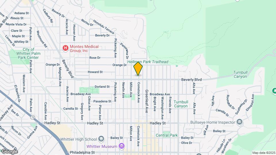 5847-5857 Comstock Ave Map and Location Details