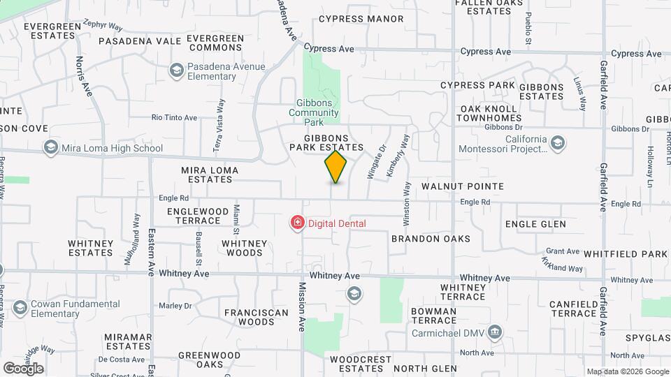 3708 Gibbons Pkwy Map and Location Details