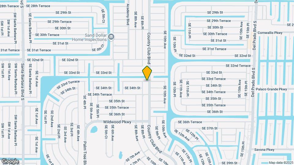 3320 Country Club Blvd Map and Location Details