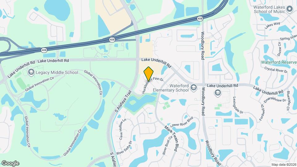 12488 Huckleberry Finn Dr Map and Location Details