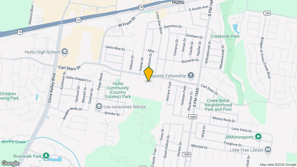 3009 Hanstrom Ct Map and Location Details