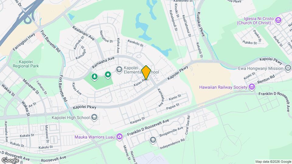 91-1032-1032 Mamaka St Map and Location Details