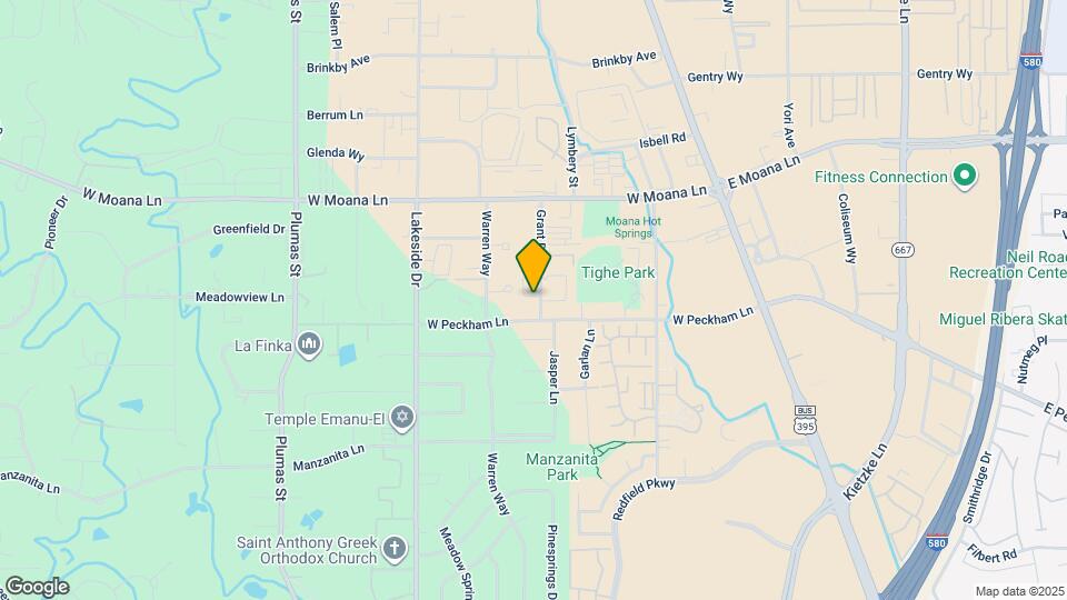 3689 Grant Dr Map and Location Details