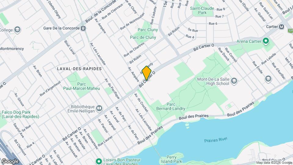 326 Cartier Boul O Map and Location Details