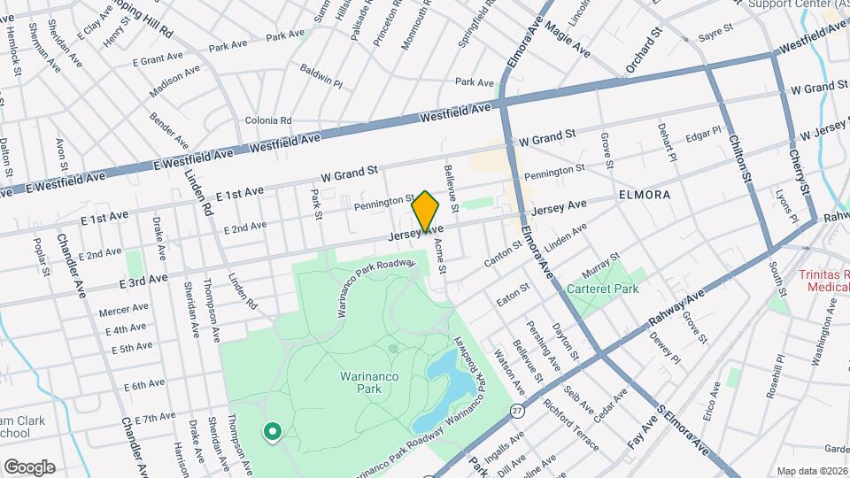 836 Jersey Ave, Unit A Mapa y Detalles de la Ubicación