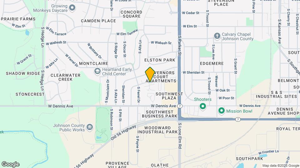 904 S Edgebrook Ln Map and Location Details