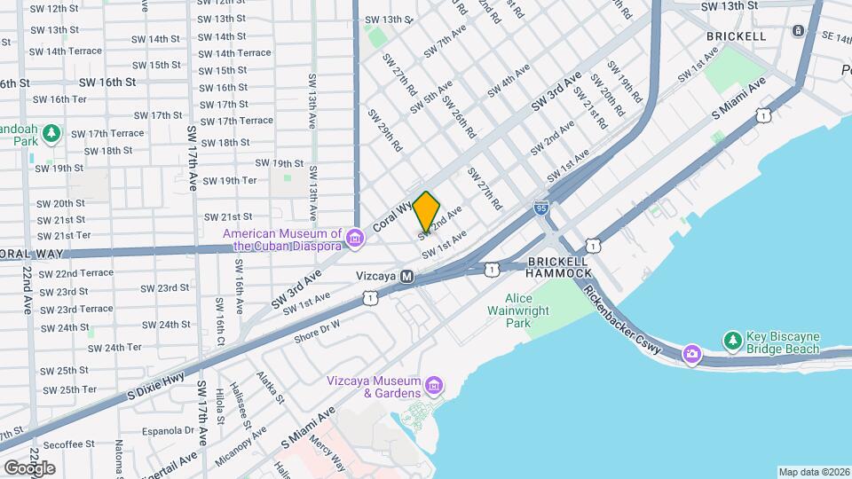 3031 SW 2nd Ave Mapa y Detalles de la Ubicación
