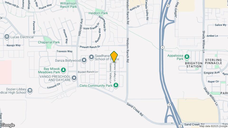 5336 Hames Valley Ln Map and Location Details