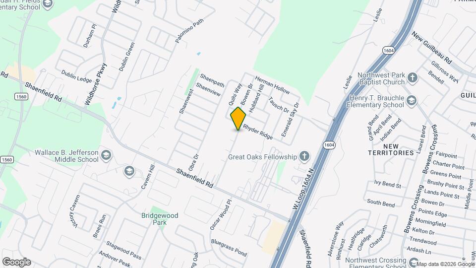 8710 Hudson Holw Map and Location Details