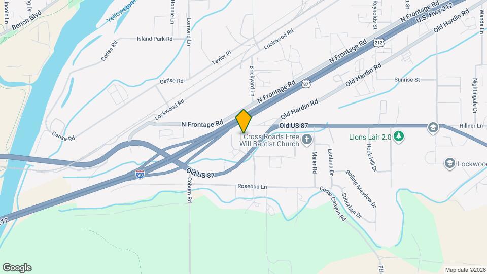 1332 Baxter Ln Map and Location Details