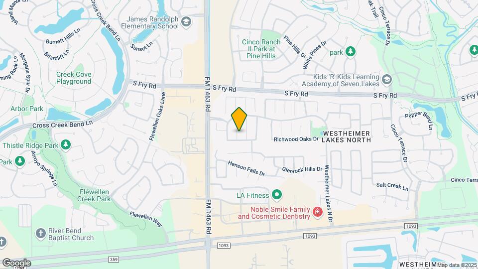 6139 Sierra Springs Ln Map and Location Details