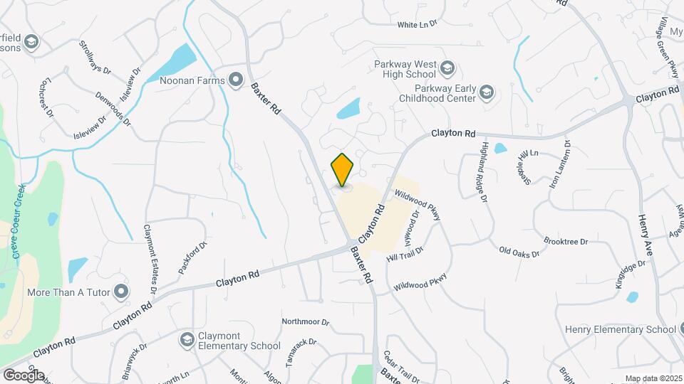 15022 Baxter Village Dr Mapa y Detalles de la Ubicación