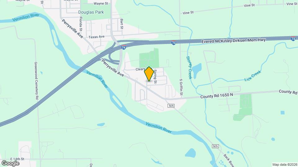 1205 Marion St Map and Location Details