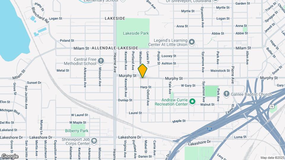1323 Madison Ave Map and Location Details