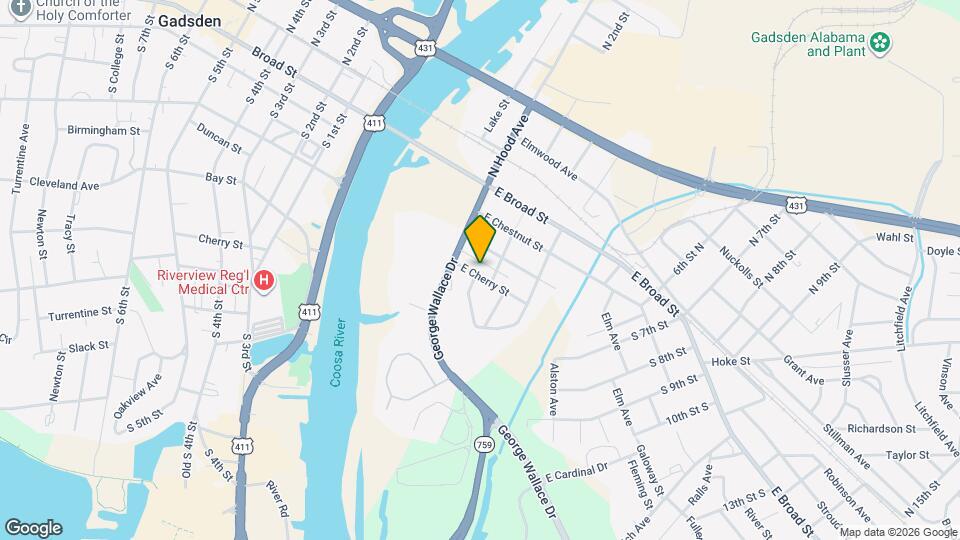 130 E Cherry St Mapa y Detalles de la Ubicación