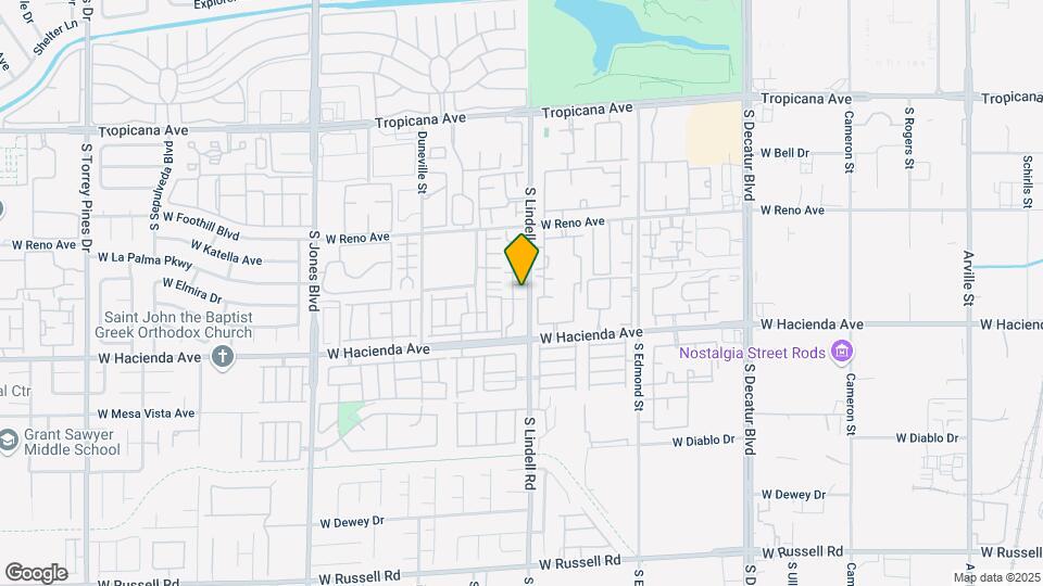 5271 S Lindell Rd Map and Location Details