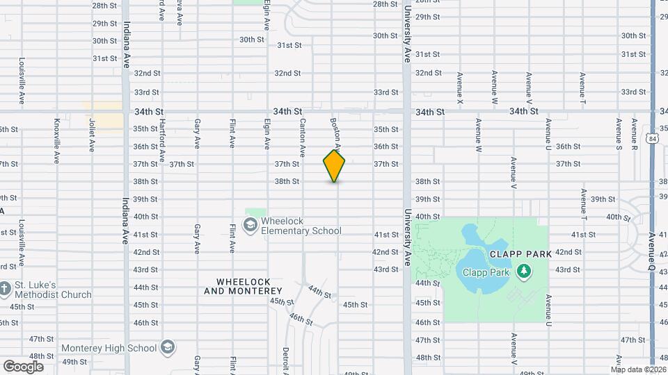 2701 38th St Map and Location Details