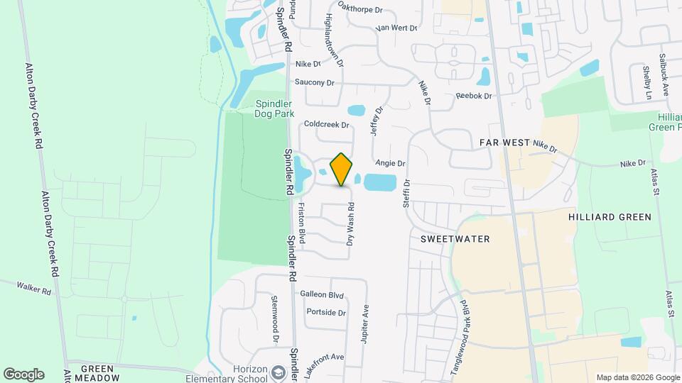 5793 Brinkwater Blvd Map and Location Details