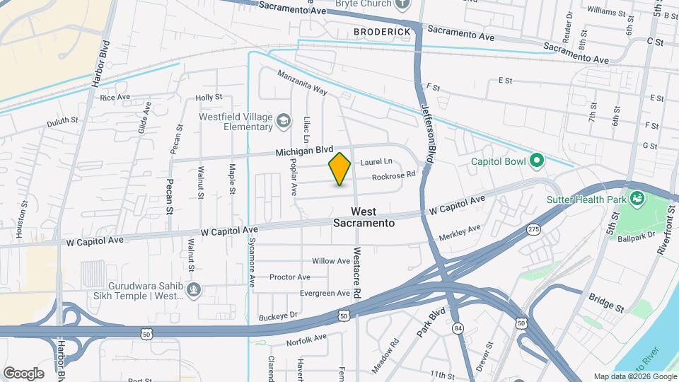 1714-1716 Madrone Ave Map and Location Details