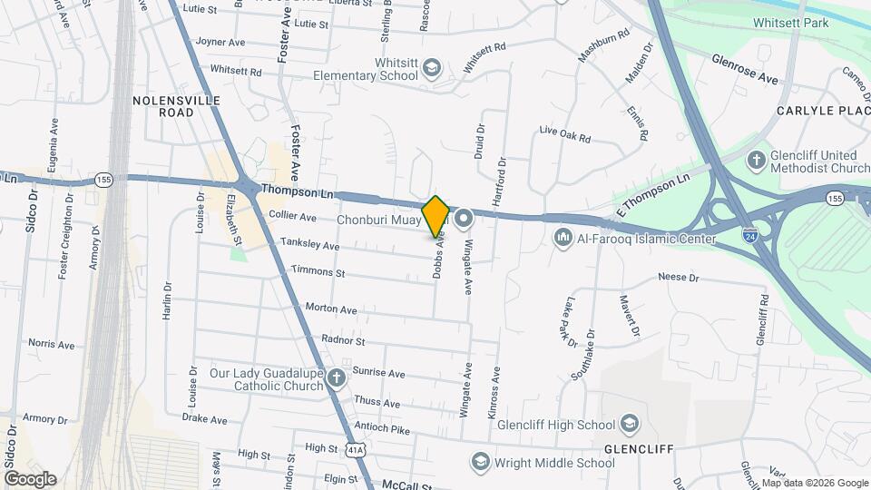 2911 Dobbs Ave Map and Location Details