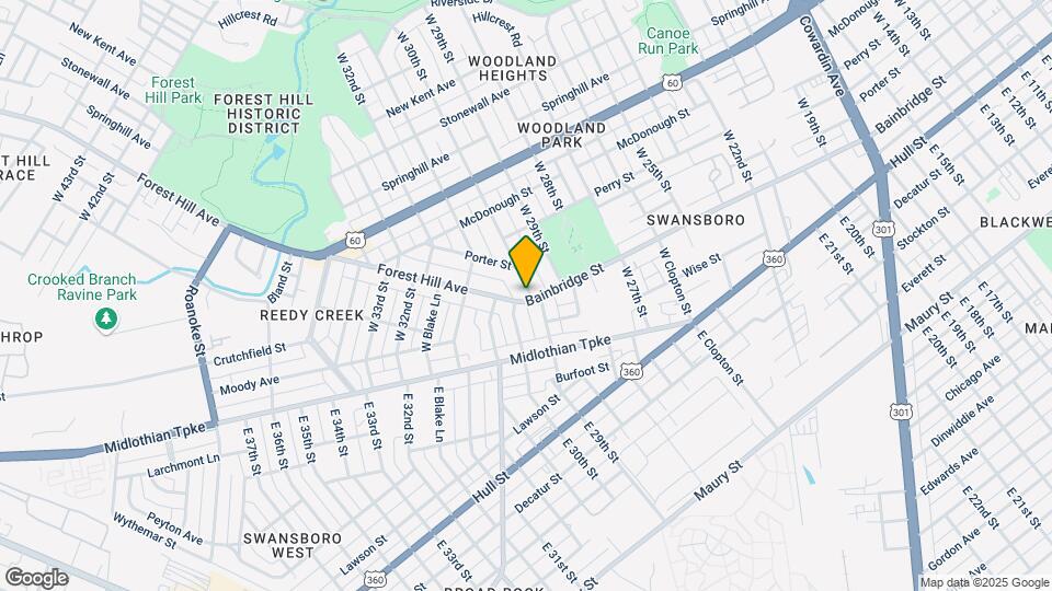 102 W 30th St Map and Location Details