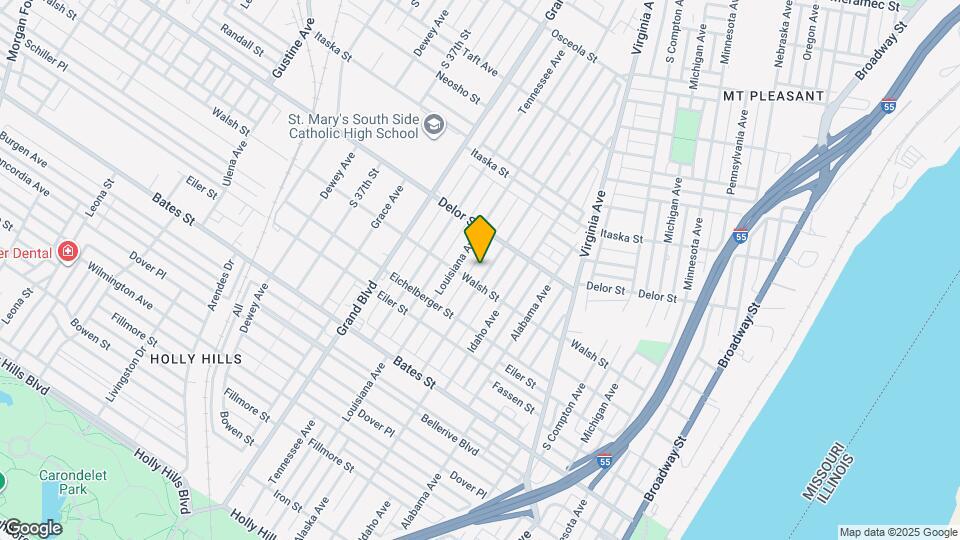 5043 Alaska Ave Map and Location Details