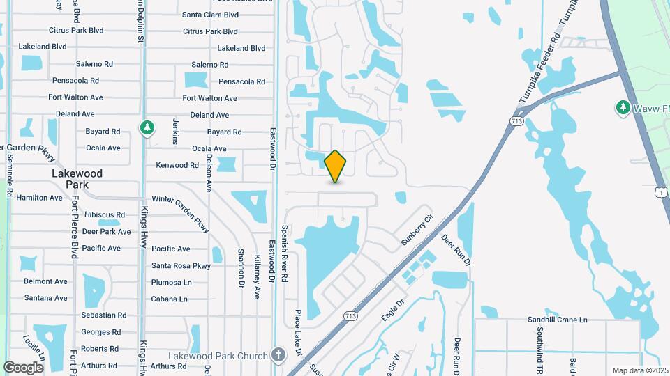 6112 Spring Lake Terrace Map and Location Details